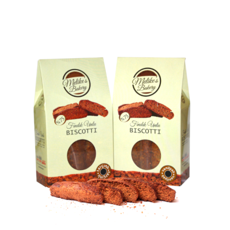 FINDIK UNLU, VANİLYALI BISCOTTI - 130 gr