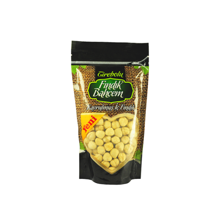 KAVRULMUŞ FINDIK - KİLİTLİ TORBA 250 gr.