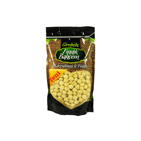 KAVRULMUŞ FINDIK - KİLİTLİ TORBA 500 gr.