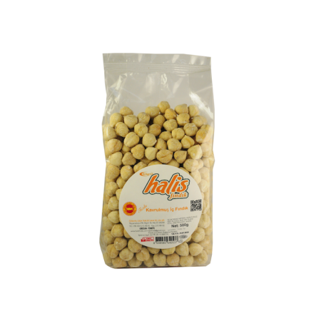 TUZLU KAVRULMUŞ İÇ FINDIK 500 gr.