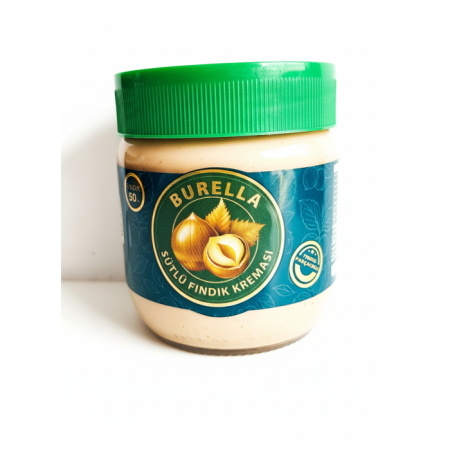 BURELLA FINDIK PARÇACIKLI SÜTLÜ FINDIK KREMASI 400GR